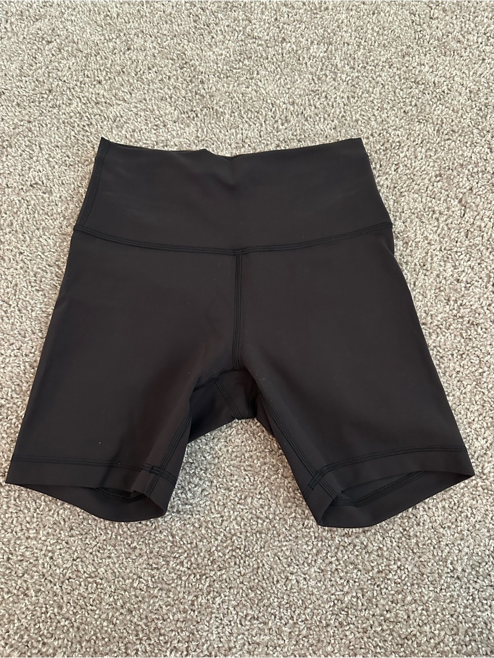 lululemon athletica Black High-Rise Bike Shorts